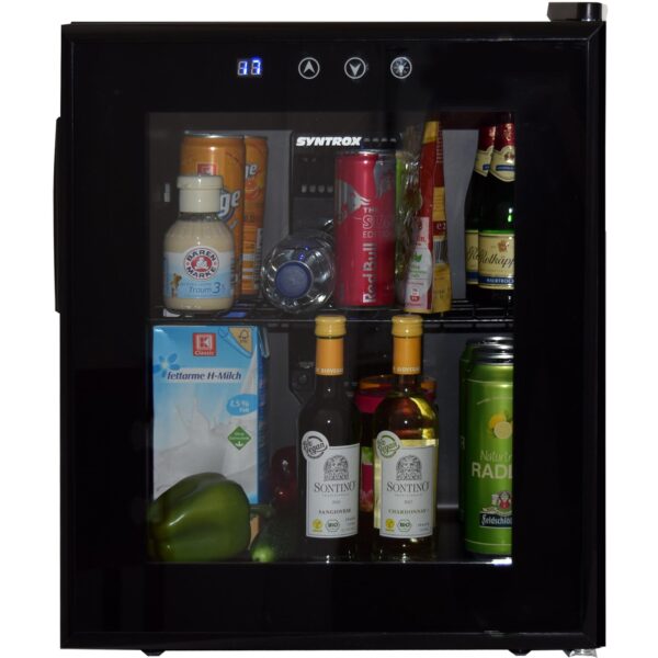 Minikühlschrank Cebalrai 50 Liter mit Glastür