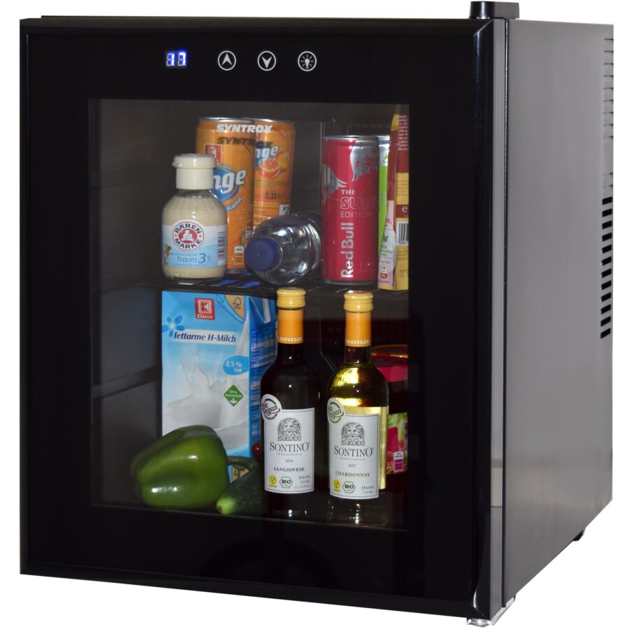 Minikühlschrank Cebalrai 50 Liter mit Glastür