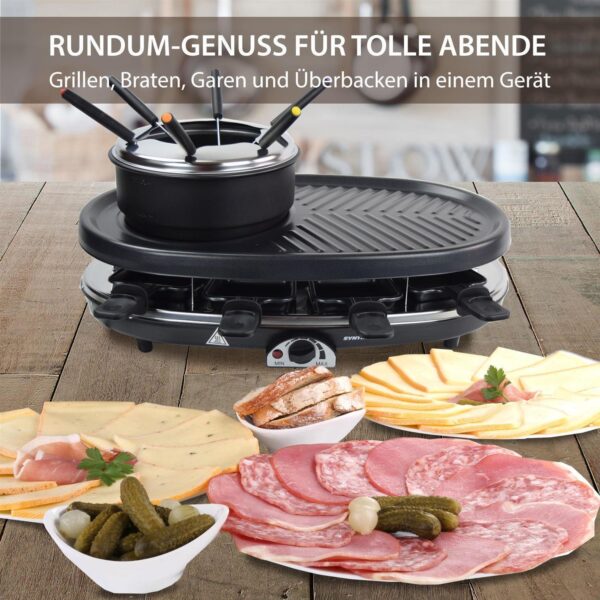 Raclette-Grill Appenzell mit Fondue