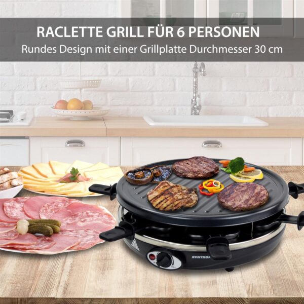 Raclette-Grill Basel mit Wechselplatten